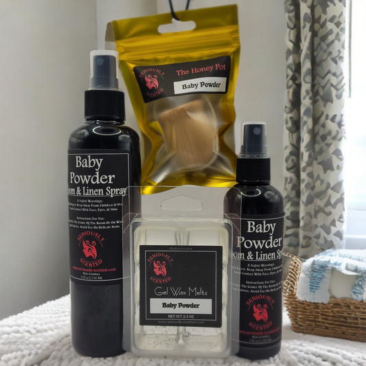 Baby Powder - Room & Linen Spray - 8oz