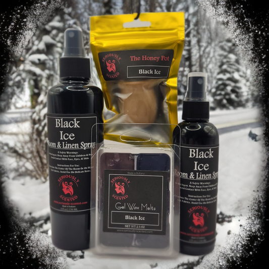 Black Ice (Type) - Room & Linen Spray - 4oz