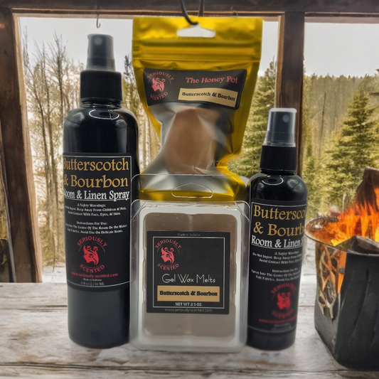 Butterscotch & Bourbon - Room & Linen Spray - 4oz