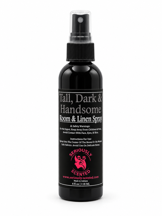 Tall, Dark & Handsome - Room & Linen Spray - 4oz
